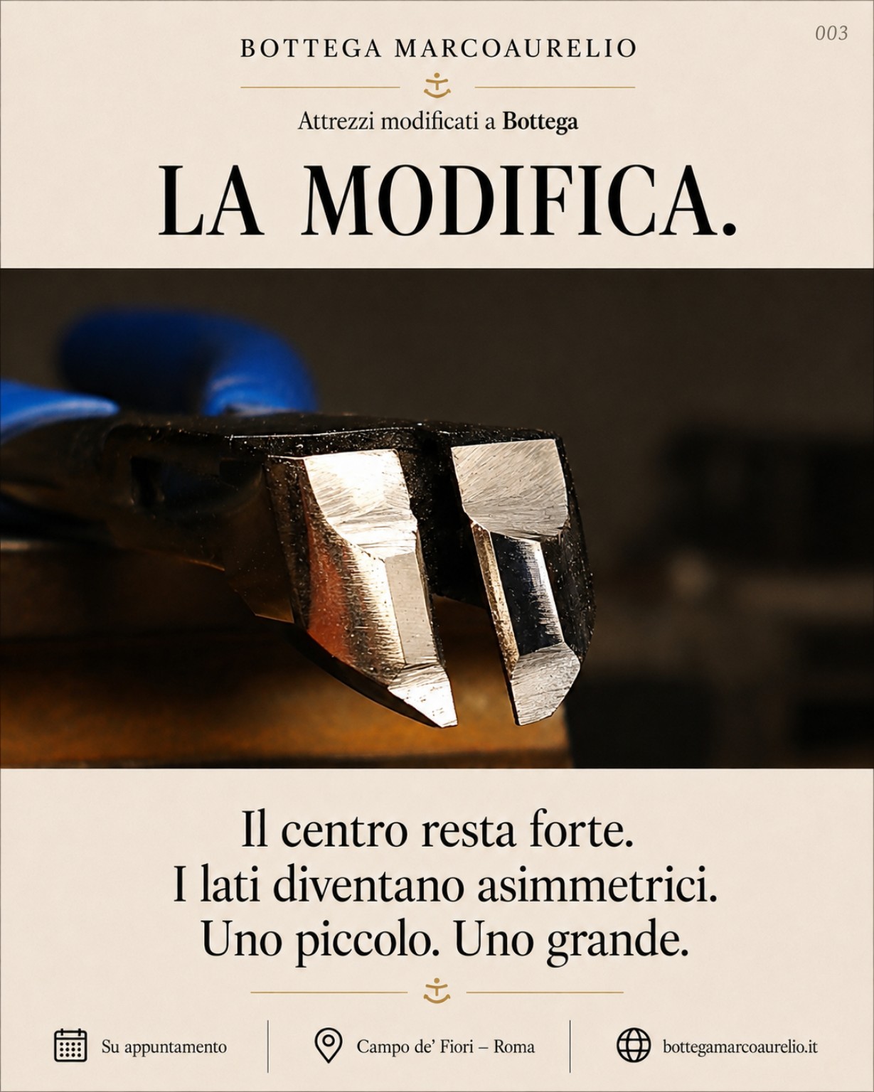La modifica