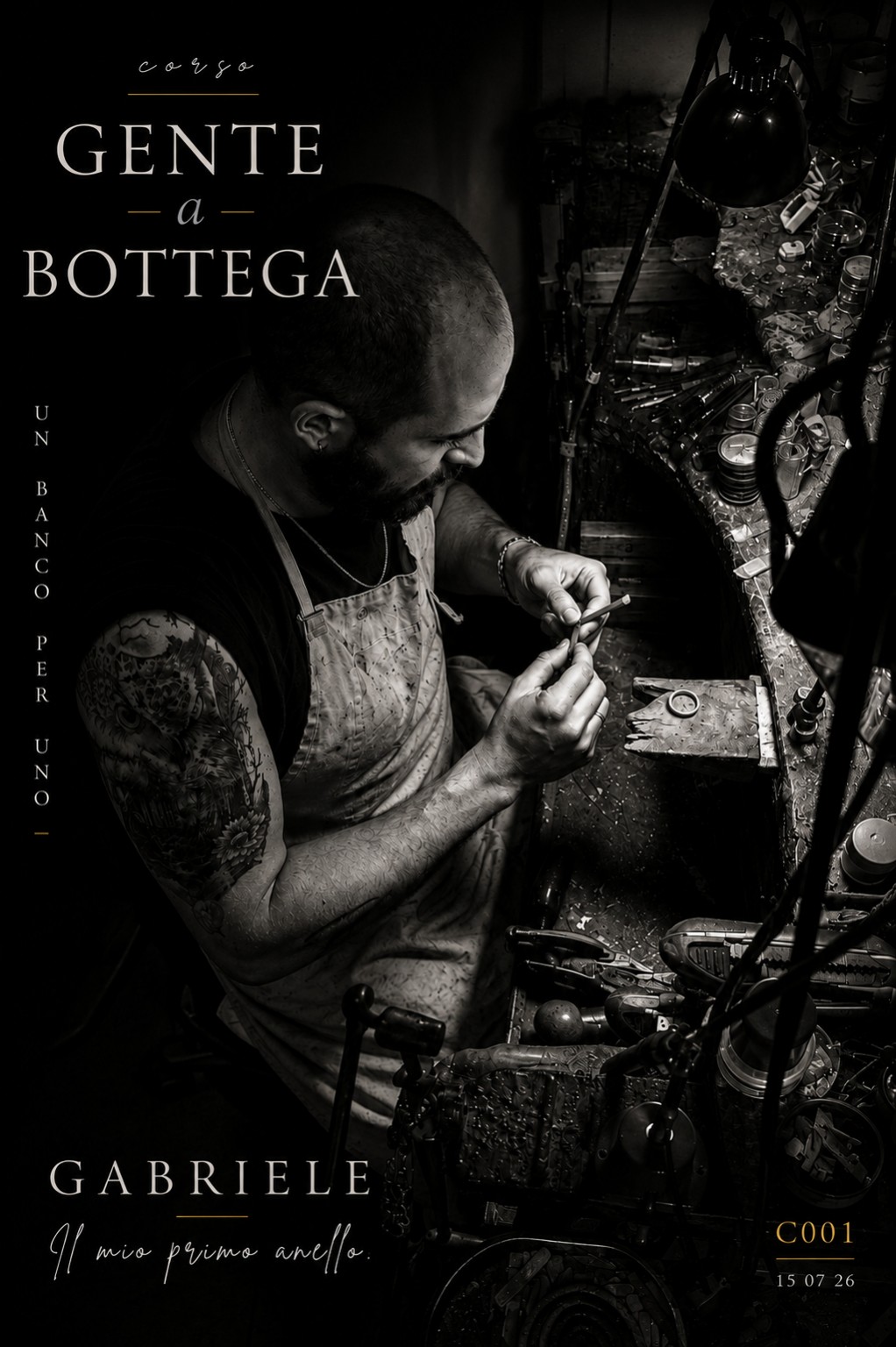Crea a Bottega · il primo anello